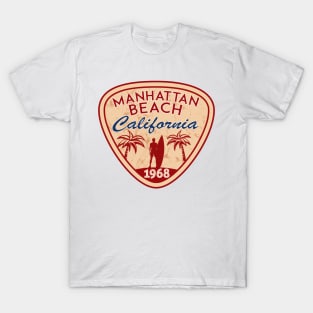 Manhattan Beach California Surf Surfing T-Shirt